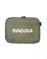 <A 000a001a92wx> Fungolia Packable Travel Blanket (Military Green)