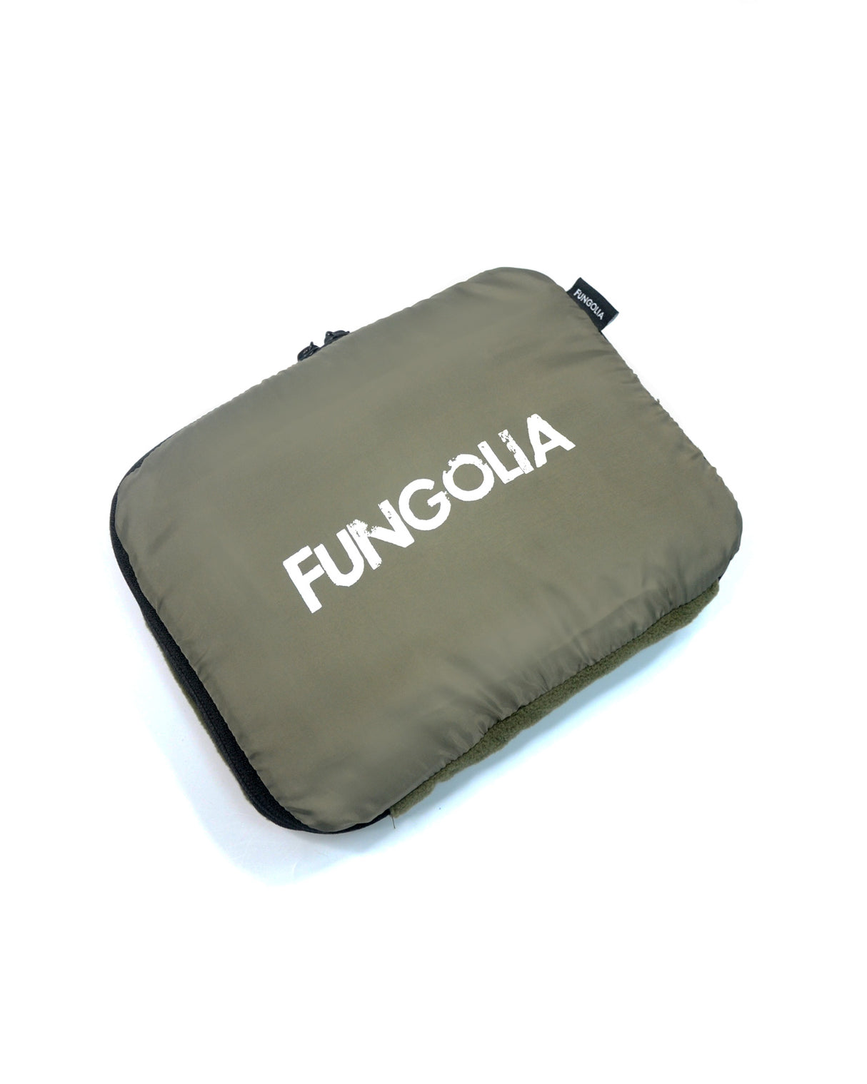 <A 000a001a92wx> Fungolia Packable Travel Blanket (Military Green)