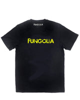 <a>ネオンイエロー ロゴ Tシャツ (ブラック)</a>