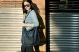 <a 002i2>Fungolia Denim tote bag - 15" Large size