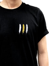 <a>ファンゴリア フェザー刺繍Tシャツ（ブラック）</a>