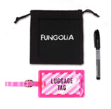 <A 000a001a99b3> Fungolia Premium PVC Neon Luggage Tag - Luggage Tag