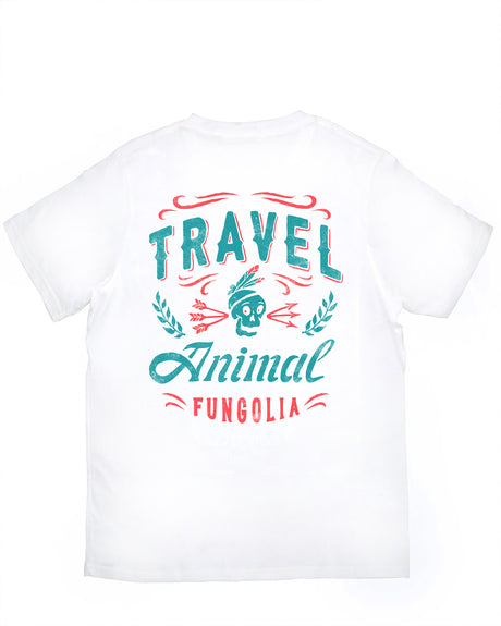 <a>トラベルアニマル - スカル（白）</a><div id="i-5149411433" class="sl-">トラベルアニマル - スカルTシャツ（ホワイト）</div>
<div id="i-5149411434" class="sl-"> Tシャツ</div>