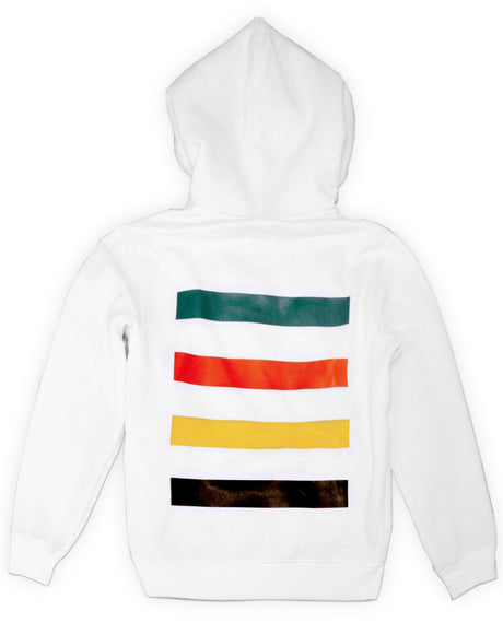 Fungolia fleece Hoodie - Snowy Country (White)