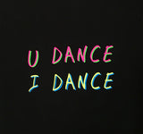 <a>UダンスIダンスTシャツ（ブラック）</a>