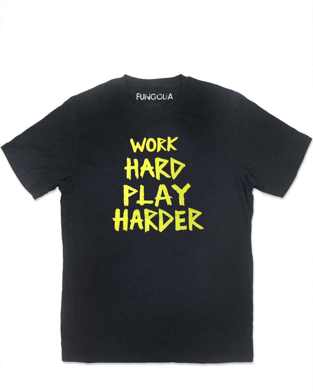 <a>ワーク・ハード・プレイ・ハーダーTシャツ（ブラック）</a>