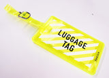 <A 000a001a99b3> Fungolia Premium PVC Neon Luggage Tag - Luggage Tag