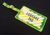 <A 000a001a99b3> Fungolia Premium PVC Neon Luggage Tag - Luggage Tag