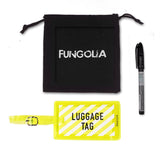 <A 000a001a99b3> Fungolia Premium PVC Neon Luggage Tag - Luggage Tag
