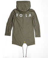 <a>ファンゴリア パーカージャケット（ミリタリーグリーン/イエロー）</a>