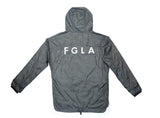 <A 000a001y5a01> Fungolia Packable Windbreaker (Grey Camouflage)