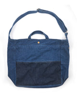 <a 002i2>Fungolia Denim tote bag - 15" Large size