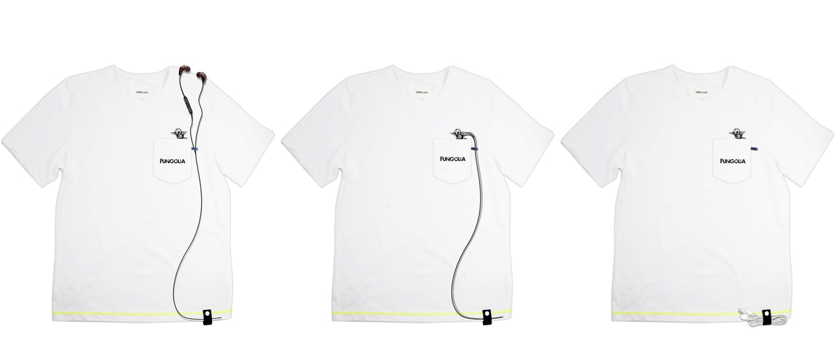 <a>ミューズ ポケットTシャツ - ホワイト（バーディ）</a>
