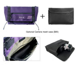 <A 000a001v2> Fungolia multi-purpose pouch (Purple/Olive Green)