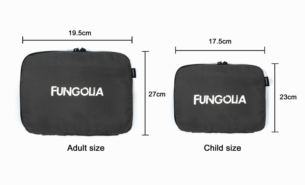 <a>Fungolia パッカブルトラベルブランケット - Sサイズ（チャコール）</a>