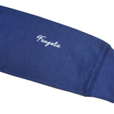 <A 000a001y6a08> Fungolia French Terry Crew Neck Sweatshirt - Jump Higher (Navy Blue)