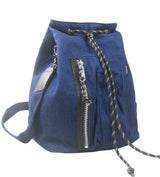 MA-1 MID SIZE 2 way drawstring Shoulder Bag (Denim)