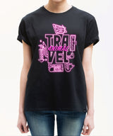 <q001>トラベルアニマル×セブンマイルズTシャツ（ブラック）</q001>
