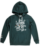 <a>Fungolia フリース ビッグフード パーカー -Where To Next (フォレストグリーン)</a>