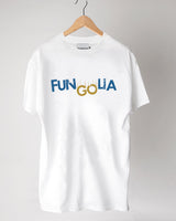 <s003>Fungolia Fun&amp;Go ロゴ Tシャツ (ネイビー &amp; ブラウン)</s003>