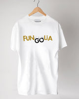<s001>Fungolia Fun&amp;Go ロゴ Tシャツ (ブラウン &amp; ブラック)</s001>