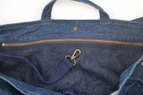 <a 002i1>Fungolia 2-in-1 Denim tote bag - 17" Large size