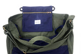 <a 002i1>Fungolia 2-in-1 Canvas tote bag - 17" Large size