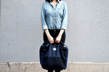 <a 002i2>Fungolia Denim tote bag - 15" Large size