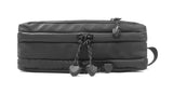 <A 000a001a92tx> Fungolia Mid-sized Expandable Premium Toiletry Bag (Matte Black)