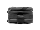 <A 000a001a92tx> Fungolia Mid-sized Expandable Premium Toiletry Bag (Matte Black)