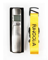 <A 000a001a99b6> Fungolia Travel Luggage Scale/Large Powerbank/Flashlight (Black)