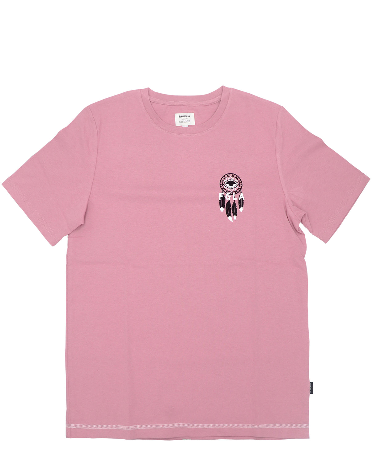 <a>ドリームキャッチャー - ガーメントダイTシャツ（ダスティピンク）</a>