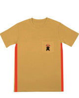 <A 000a003e> Freedom Child Pocket Tee （Coffee brown）