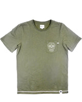 <a>ミューズ ポケットTシャツ - ミリタリーグリーン (カラベラ)</a>