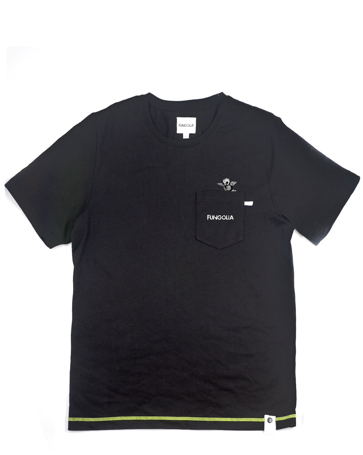 <a>ミューズ ポケットTシャツ - ブラック（バーディ）</a>