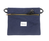 <a 002i1>Fungolia 2-in-1 Denim tote bag - 17" Large size