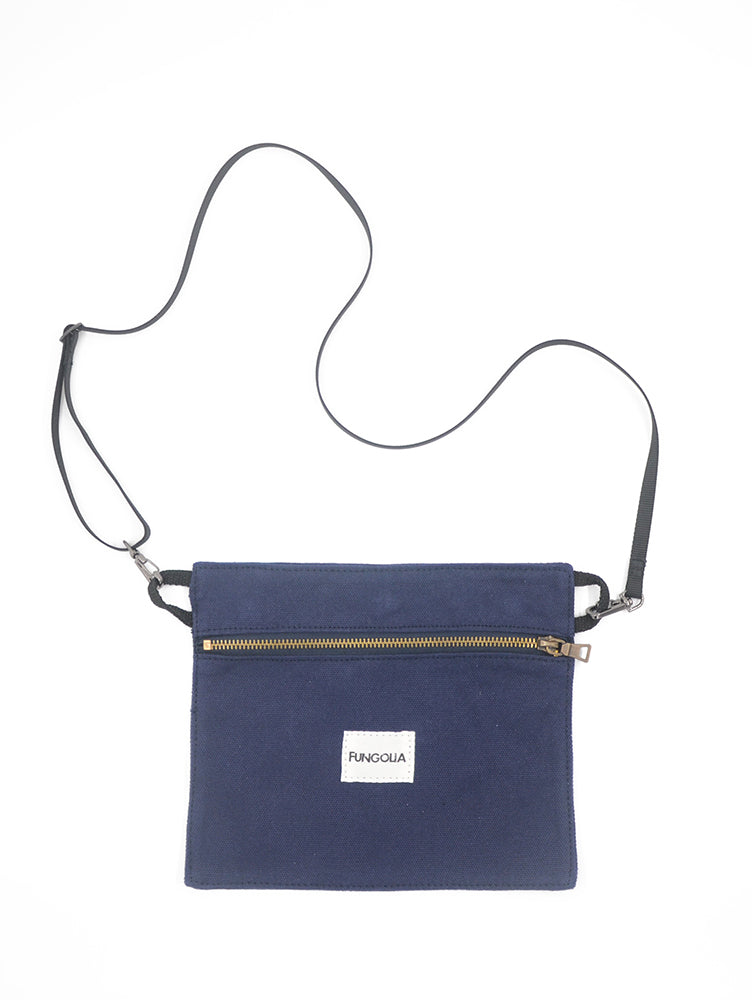 <a 002i1>Fungolia 2-in-1 Denim tote bag - 17" Large size