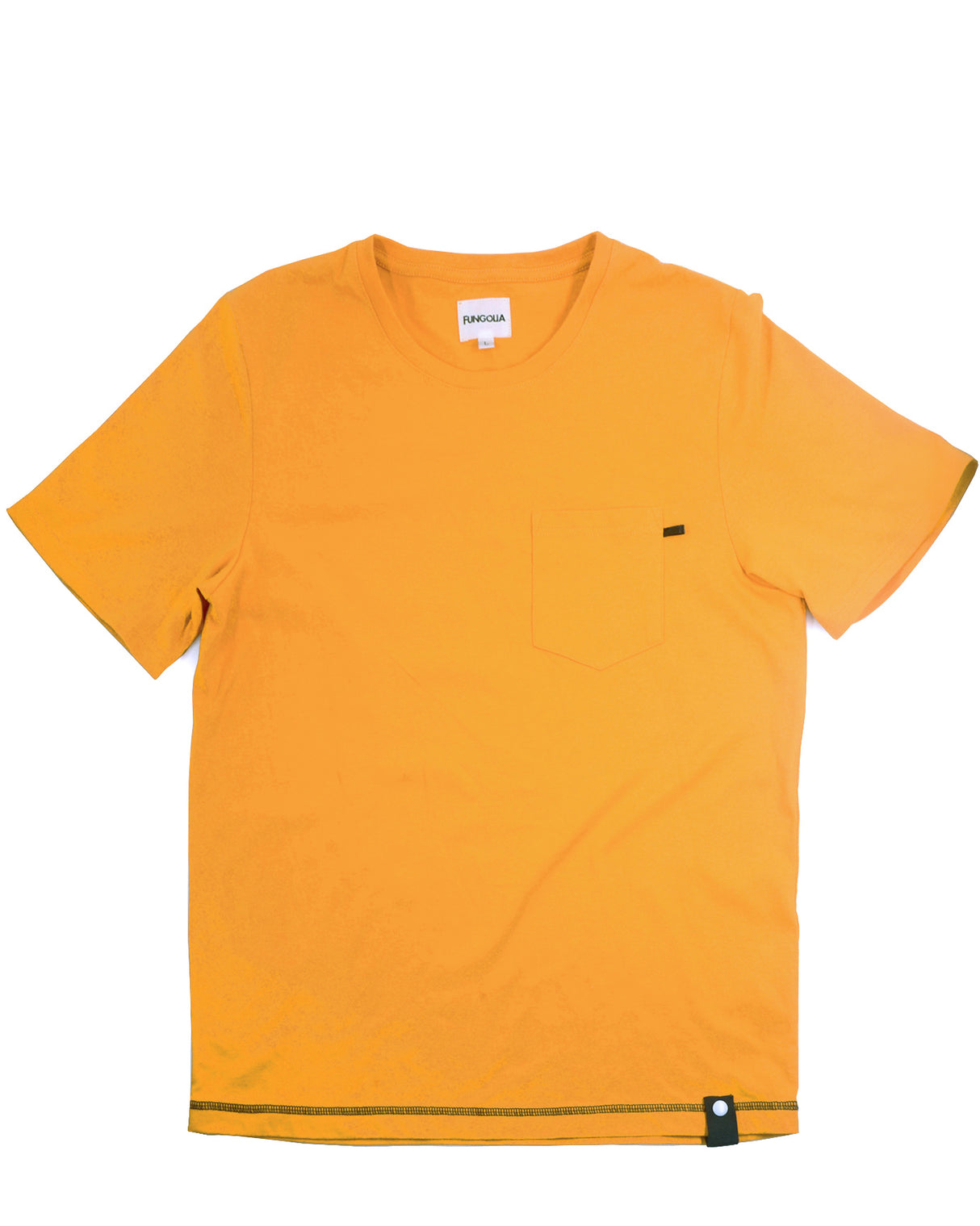 <a>ミューズ ポケットTシャツ - マスタードイエロー（無地）</a>