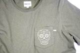 <a>ミューズ ポケットTシャツ - ミリタリーグリーン (カラベラ)</a>