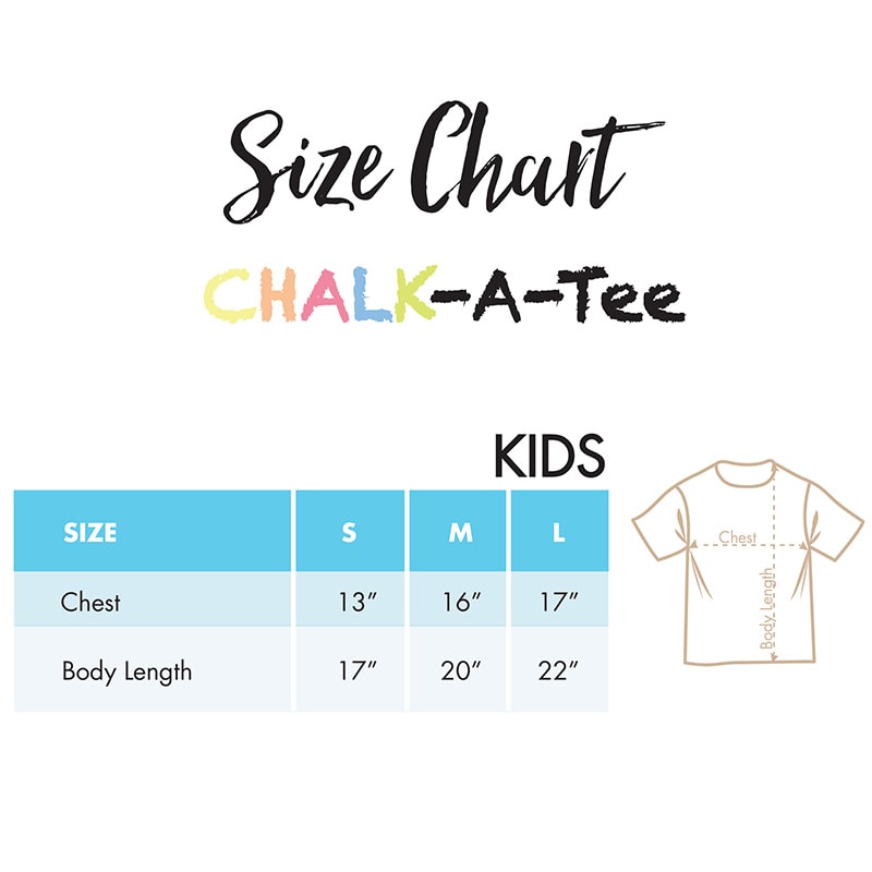 <au07>Chalkapella Chalk-A-Tee（兒童） </au07>