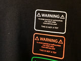<a>警告 - 黒</a>